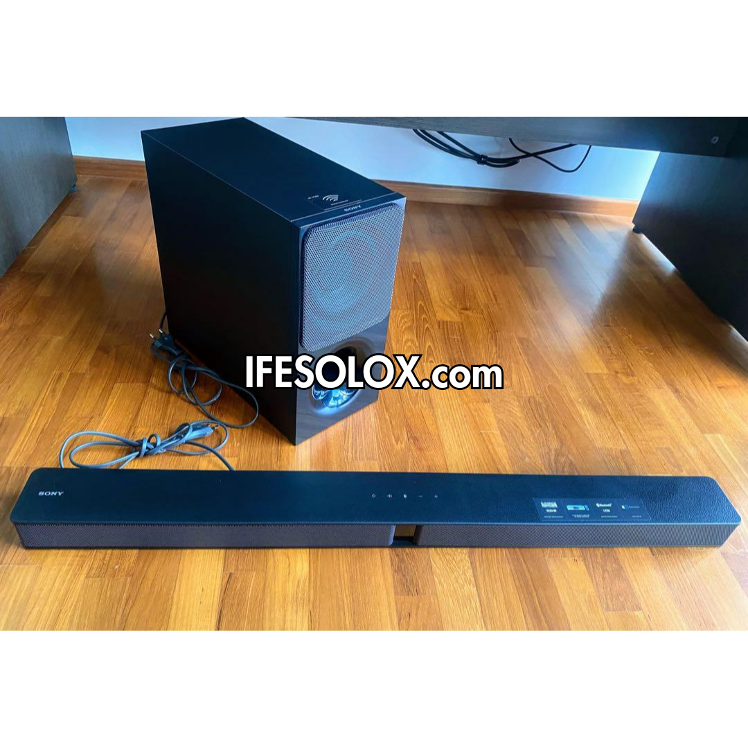 SONY CT290 2.1Ch 300W Slim Bluetooth Sound Bar with Wireless Subwoofer + HDMI Arc - Foreign Used