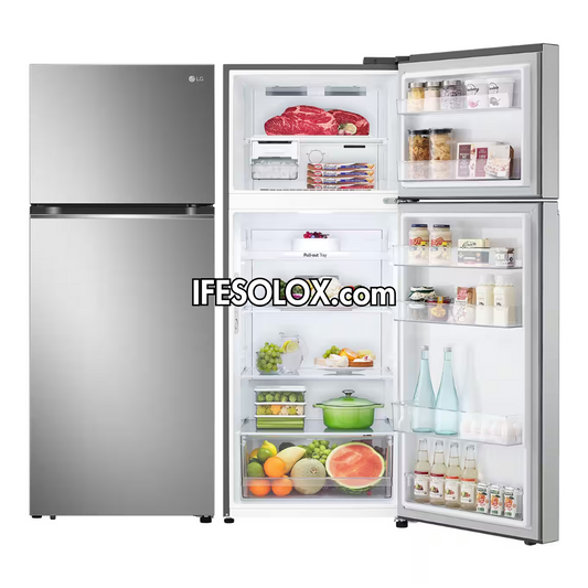 LG GN-B392PLGB 395L Top-Freezer Double Door Refrigerator + 2 Years Warranty - Brand New