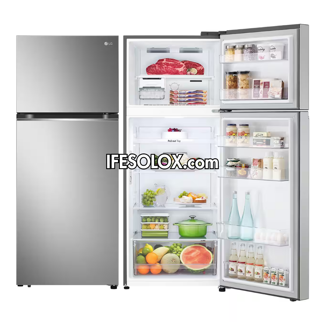 LG GN-B372PLGB 375L Smart Inverter Top-Freezer Double Door Refrigerator + 2 Years Warranty - Brand New