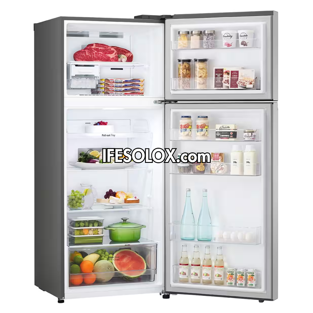 LG GN-B372PLGB 375L Smart Inverter Top-Freezer Double Door Refrigerator + 2 Years Warranty - Brand New