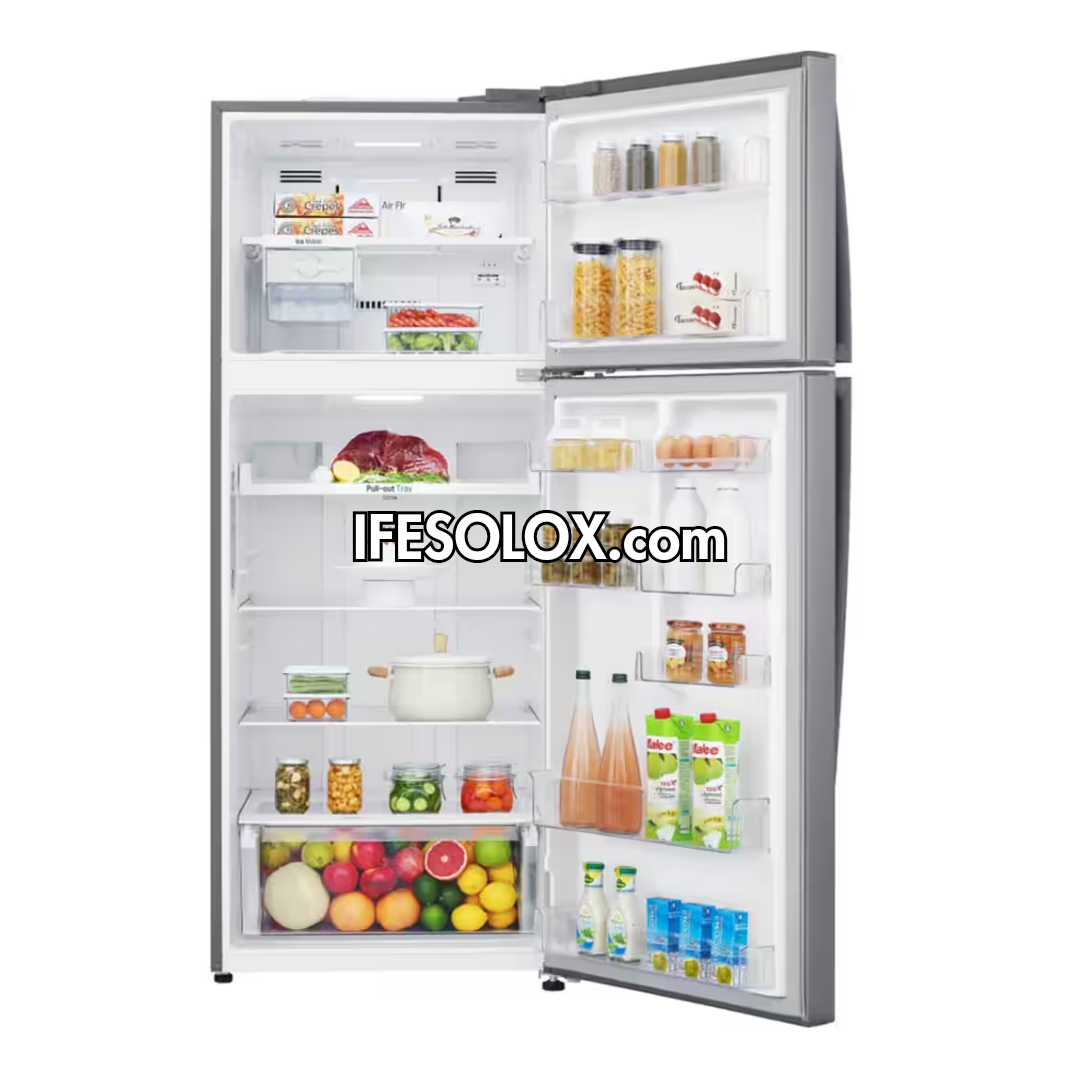 LG GL-C502HLCL 438L Smart Inverter Top-Freezer Double Door Refrigerator + 2 Years Warranty - Brand New