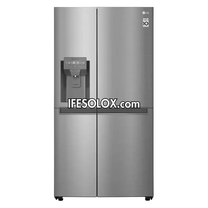 LG GC-L257SLRL 674L Smart Inverter Side By Side Double Door Refrigerator with WiFi & AI Assistant + Water Dispenser - Brand New