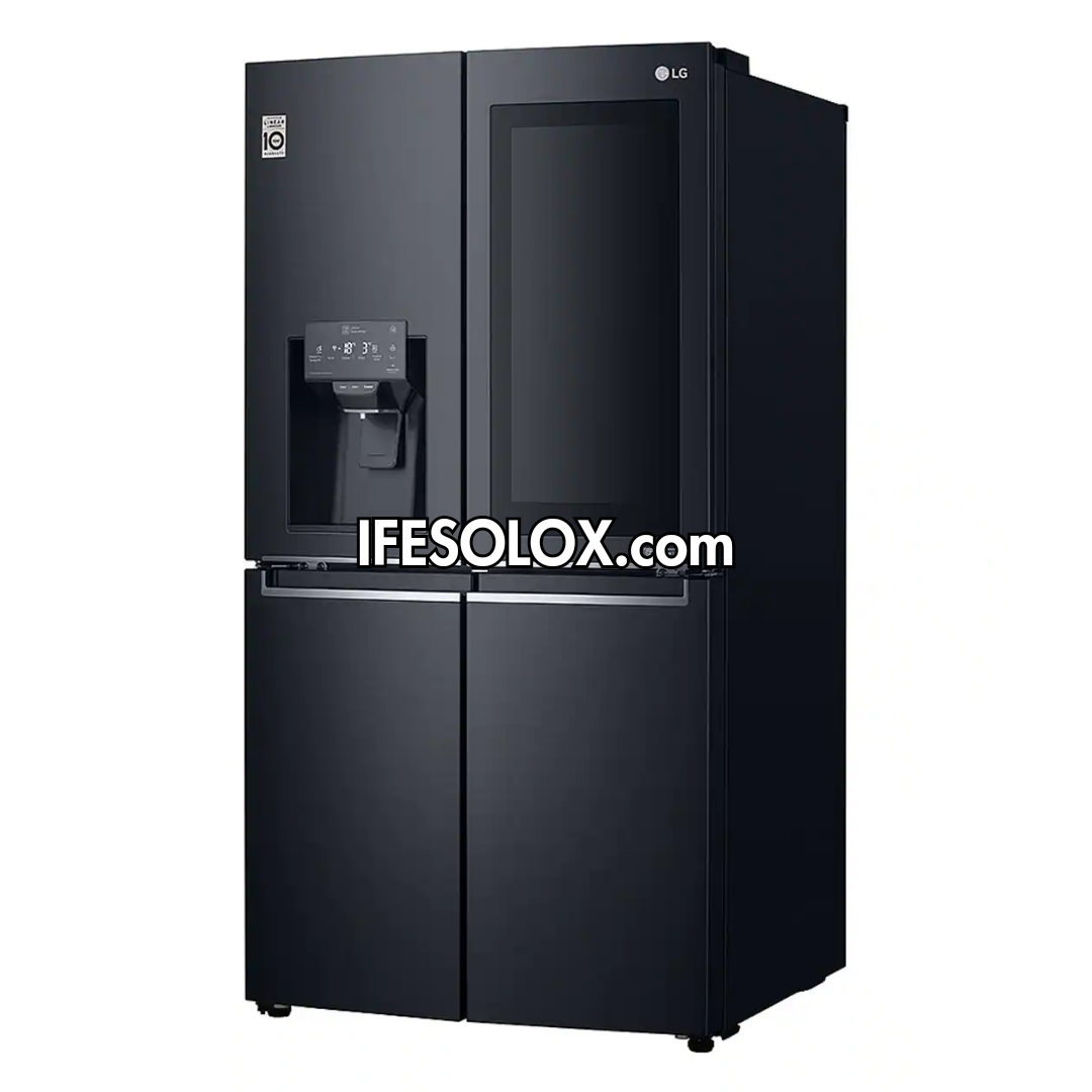 LG GR-X31FMQHL 889L Smart Inverter InstaView Side By Side Refrigerator + Water & Ice Dispenser - Brand New
