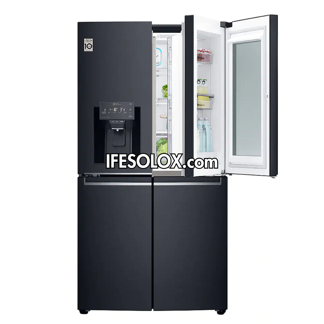 LG GR-X31FMQHL 889L Smart Inverter InstaView Side By Side Refrigerator + Water & Ice Dispenser - Brand New
