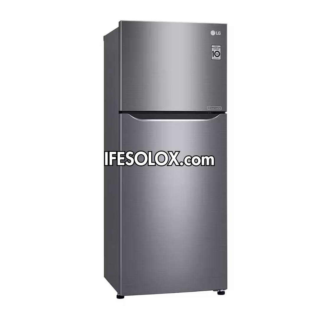 LG GL-C252SLBB 260L Smart Inverter Top-Freezer Double Door Refrigerator + 2 Years Warranty - Brand New
