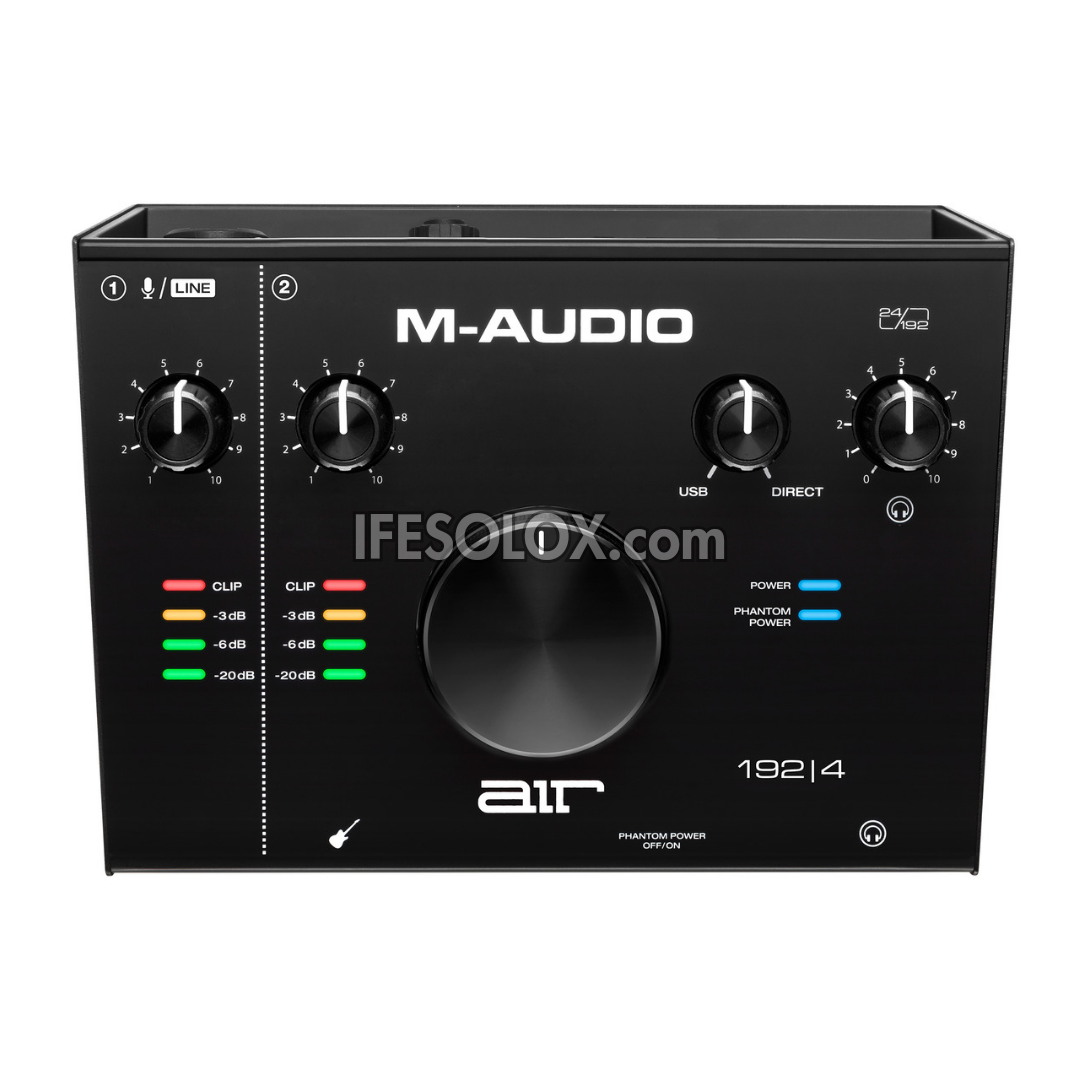M-AUDIO AIR 192 x4 USB Audio Interface (2-in, 2-out) with 1 Crystal Preamp Input - Brand New