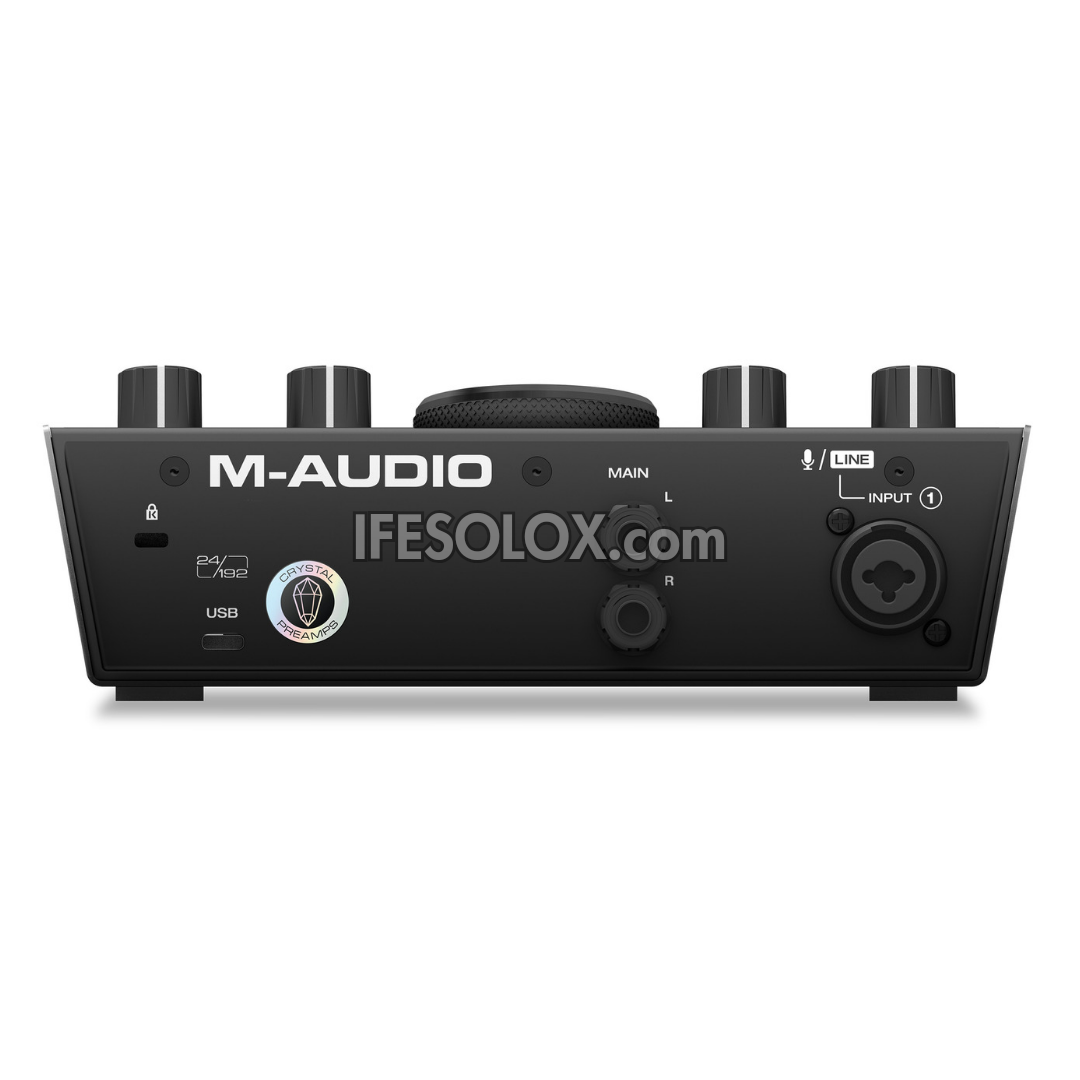 M-AUDIO AIR 192 x4 USB Audio Interface (2-in, 2-out) with 1 Crystal Preamp Input - Brand New