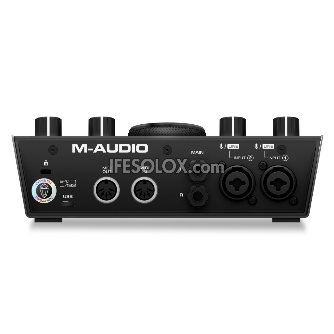 M-AUDIO AIR 192 x6 USB Audio/ MIDI Interface (2-in, 2-out) with 2 Crystal Preamp Combo Input - Brand New