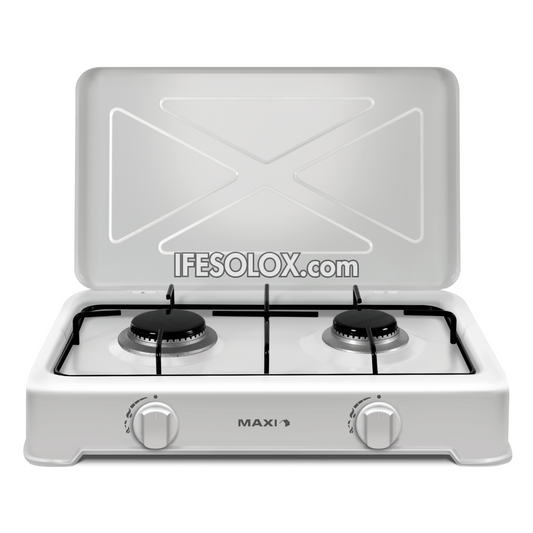 MAXI 200OC Tabletop Gas Cooker with 2 Burners - Brand New