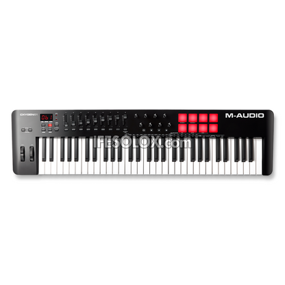 M-AUDIO Oxygen 61 (MKV) USB MIDI Keyboard Controller with 61 Velocity-Sensitive Keys - Brand New
