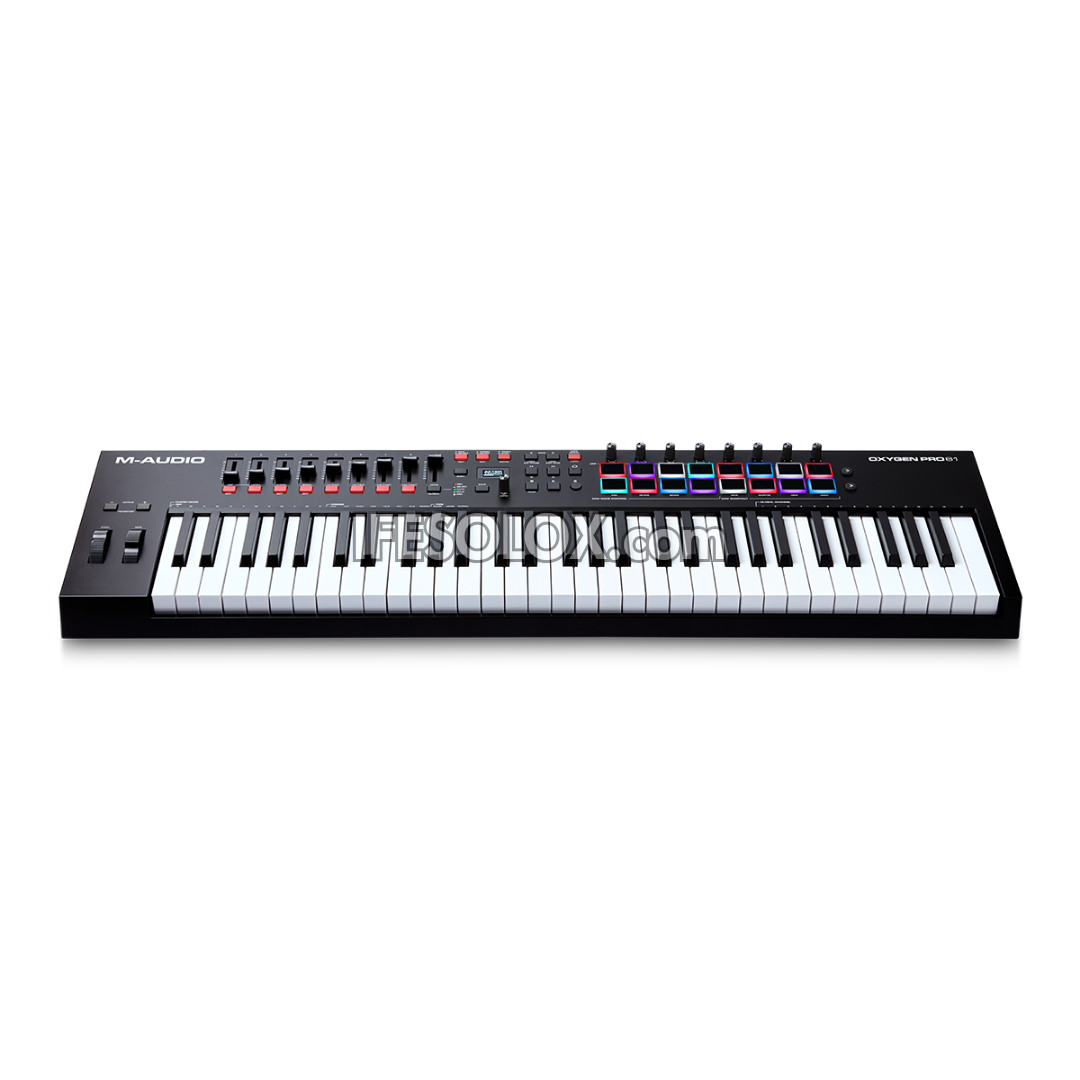 M-AUDIO Oxygen Pro 61 USB Powered MIDI Keyboard Controller with 61 Keys and MIDI out - Brand New