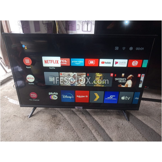 TCL 32 inch Android Bluetooth Smart Full HD LED TV + Play Store - Foreign Used