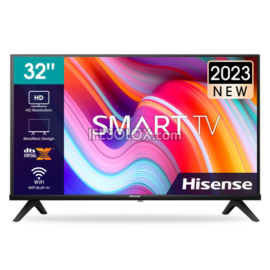 Hisense 32 Inch 32A4K VIDAA Smart Full HD LED TV + 1 Year Warranty (Free Wall Mount) - Brand New