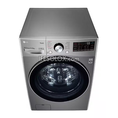 LG F0L9DGP2S 15kg Washer 8kg Dryer, ThinQ WiFi Smart Automatic Front Load Washing Machine - Brand New