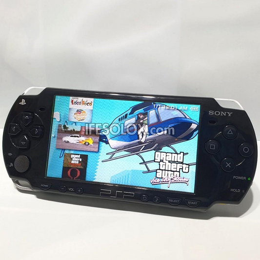 PlayStation Portable PSP 2000 series Slim Game Console with 16GB Memory Stick and 15 Games (Black) - Foreign Used