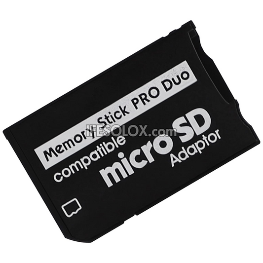 Memory Stick Pro Duo Adapter used by Micro SD Card (TF card) for Sony PSP 1000, 2000, 3000 and E1000