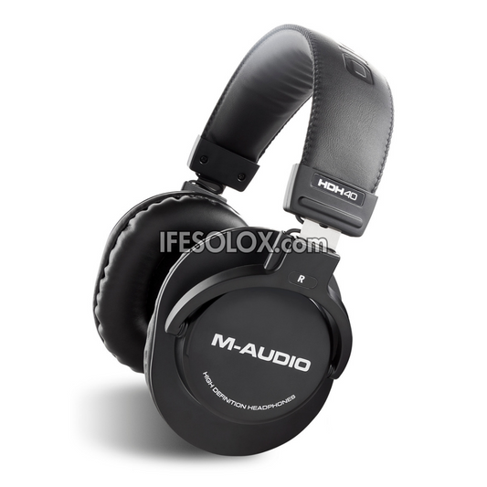 M-AUDIO HDH40 40mm Over-Ear Studio Monitoring Headphone - Brand New