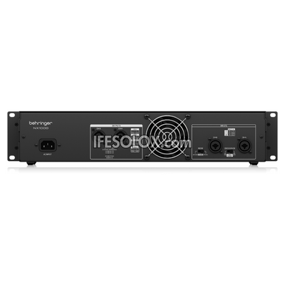 Behringer NX1000 Ultra Lightweight 1000Watt Class-D Power Amplifier - Brand New