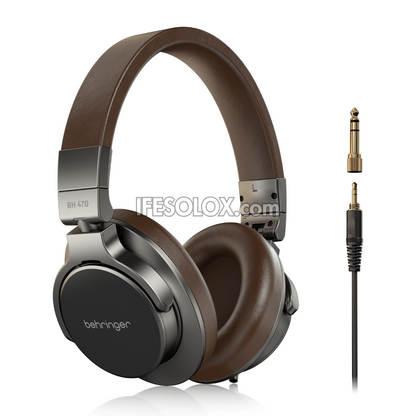 Behringer BH470 Closed-Back Professional Studio Monitoring Headphones - Brand New