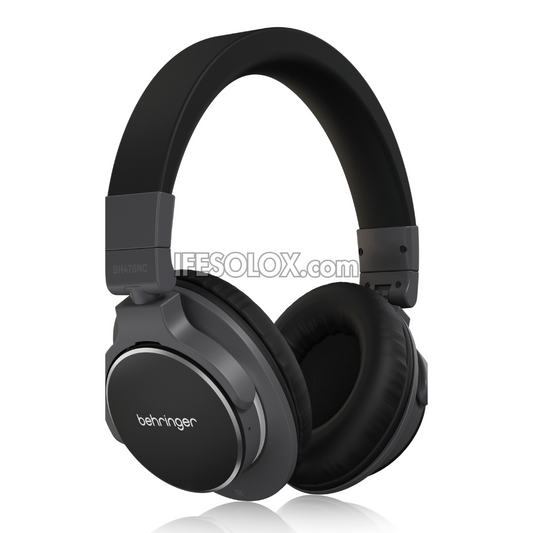 Behringer BH470NC Premium Reference Headphones with Bluetooth and Active Noise Cancellation - Brand New