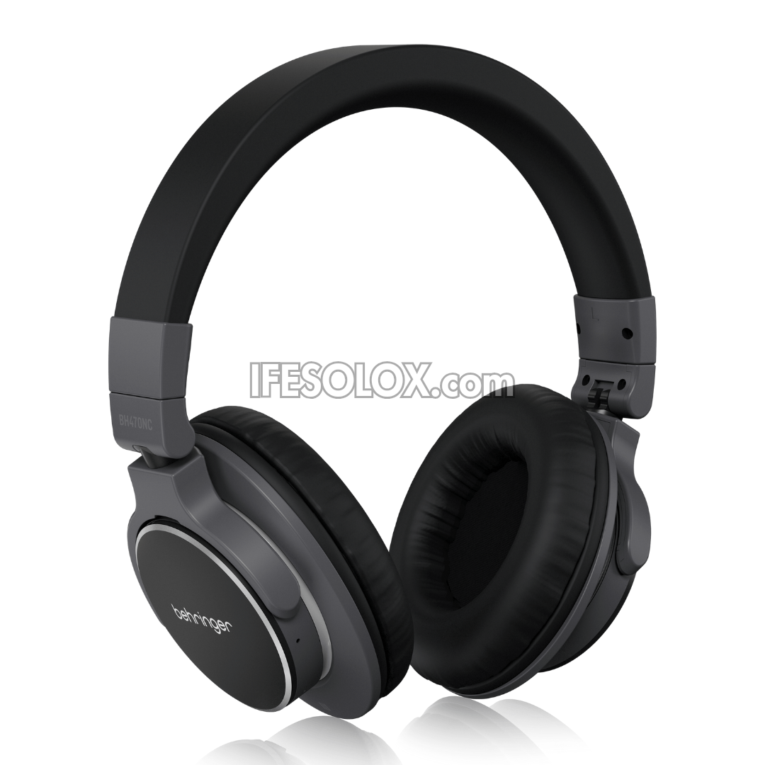 Behringer BH470NC Premium Reference Headphones with Bluetooth and Active Noise Cancellation - Brand NewBehringer BH470NC Premium Reference Headphones with Bluetooth and Active Noise Cancellation - Brand New