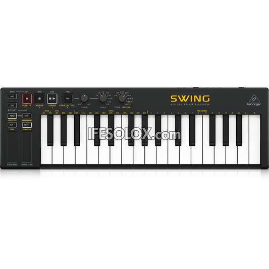 Behringer SWING 32-Key USB MIDI Controller Keyboard with 64-Step Polyphonic Sequencing - Brand New