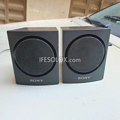 SONY SS-TSB107 3 Ohms Home Theater Surround Speakers - Foreign Used