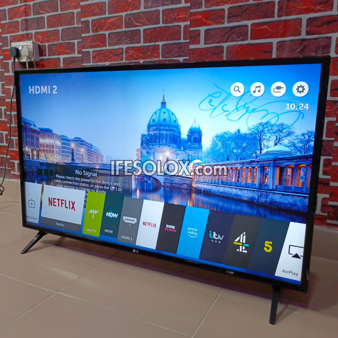 LG 43 Inch 43UK6300 Series webOS Smart, IPS 4K UHD Active HDR TV + Blu ...