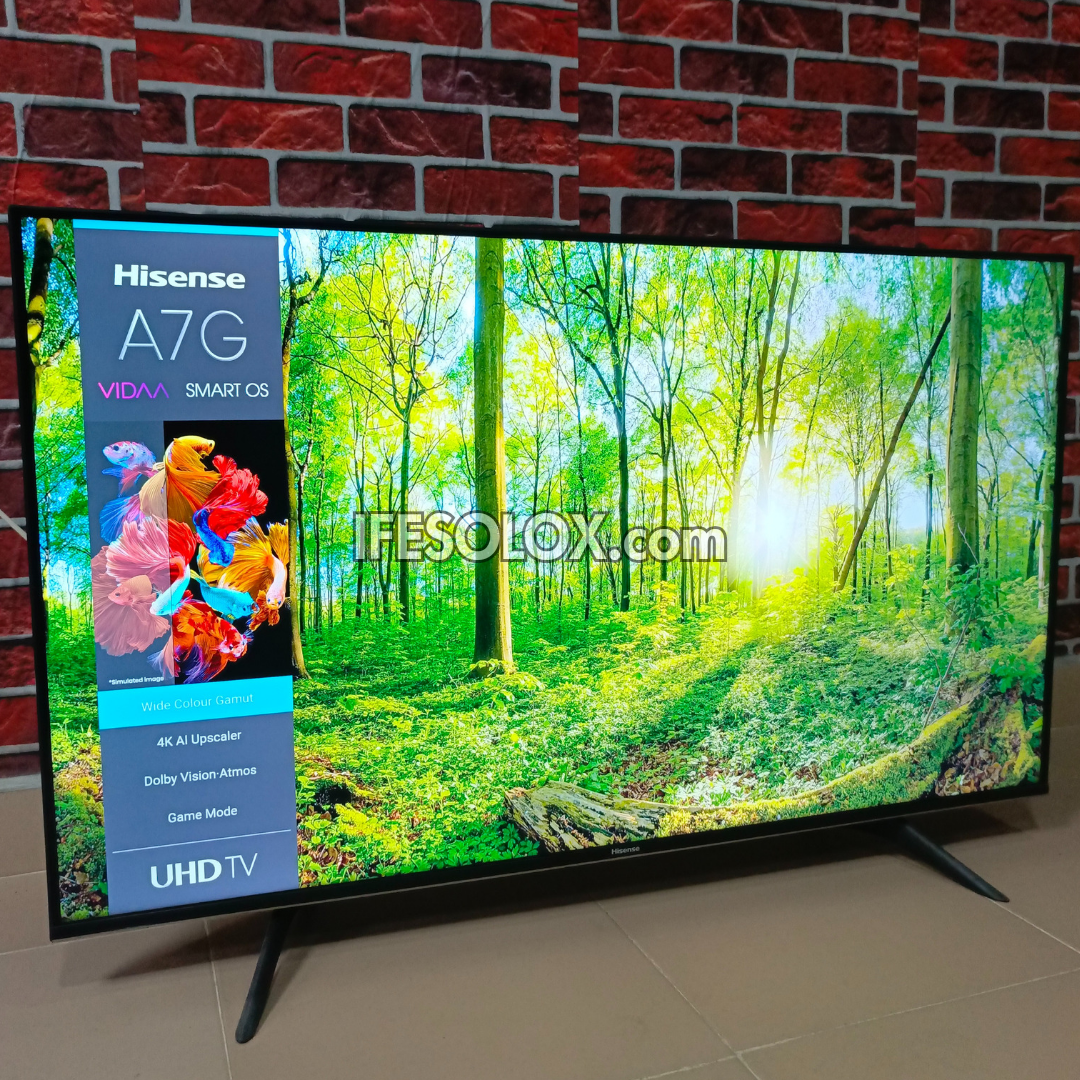 Hisense 50 - Inch 4K UHD Smart TV – VIDAA Smart TV, Bluetooth, Any View  Cast (Frameless) - TilyExpress Uganda
