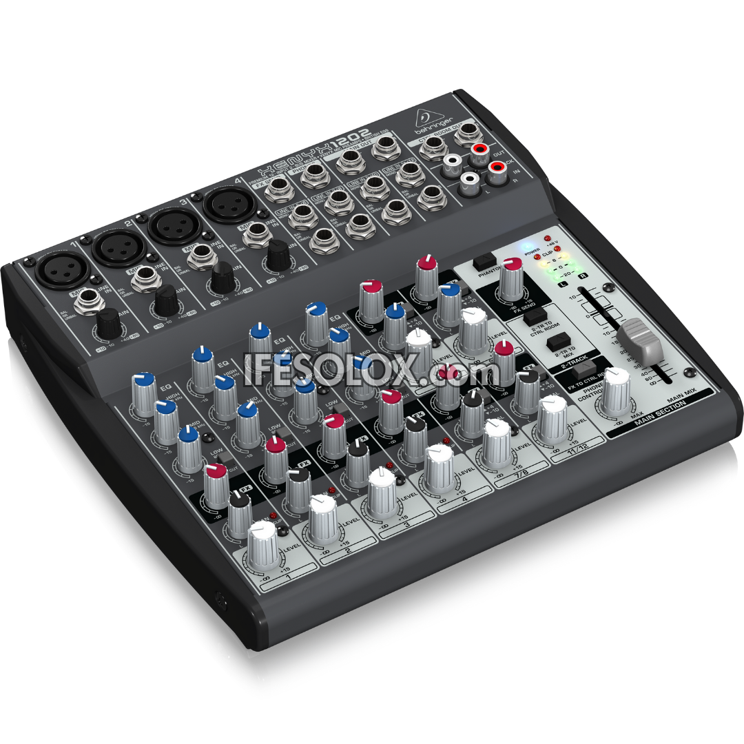 Behringer XENYX 1202 12-Input Mixer with XENYX Mic Preamps and British EQ - Brand New