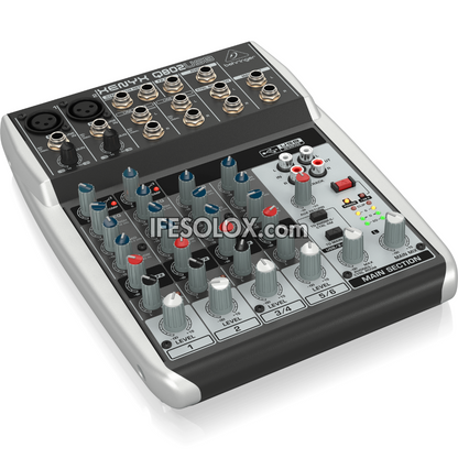 Behringer XENYX 802USB 8-Input Mixer with XENYX Mic Preamps, British EQ and USB Interface - Brand New