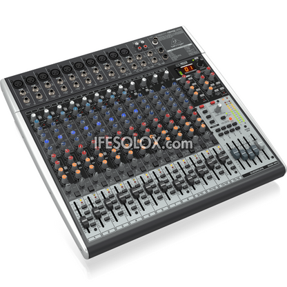 Behringer XENYX X2442USB 22-Input Mixer with XENYX Mic Preamps, Multi-FX Processors and USB Interface - Brand New