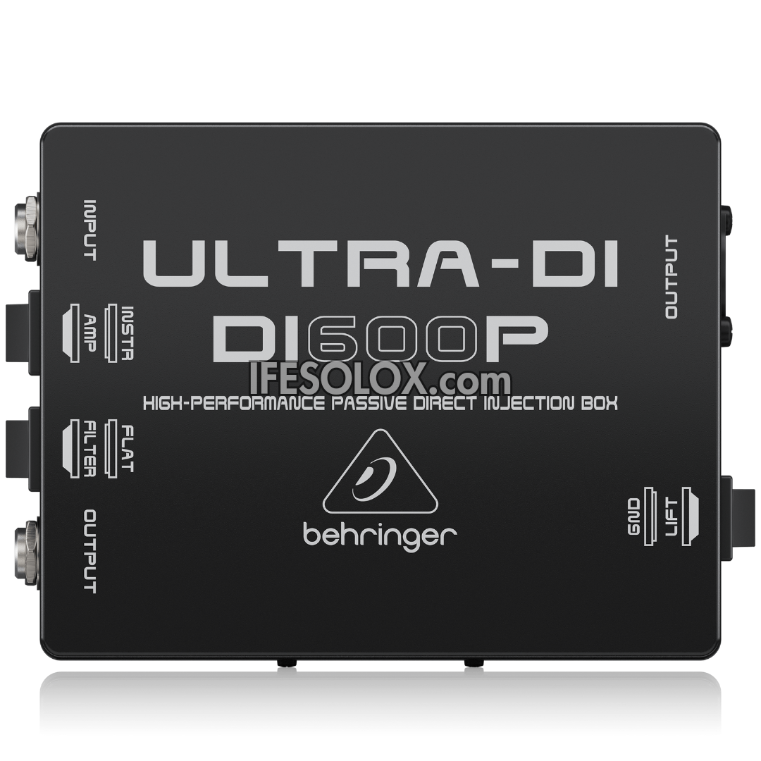 Behringer DI600P ULTRA-DI High Performance Passive DI Box - Brand New