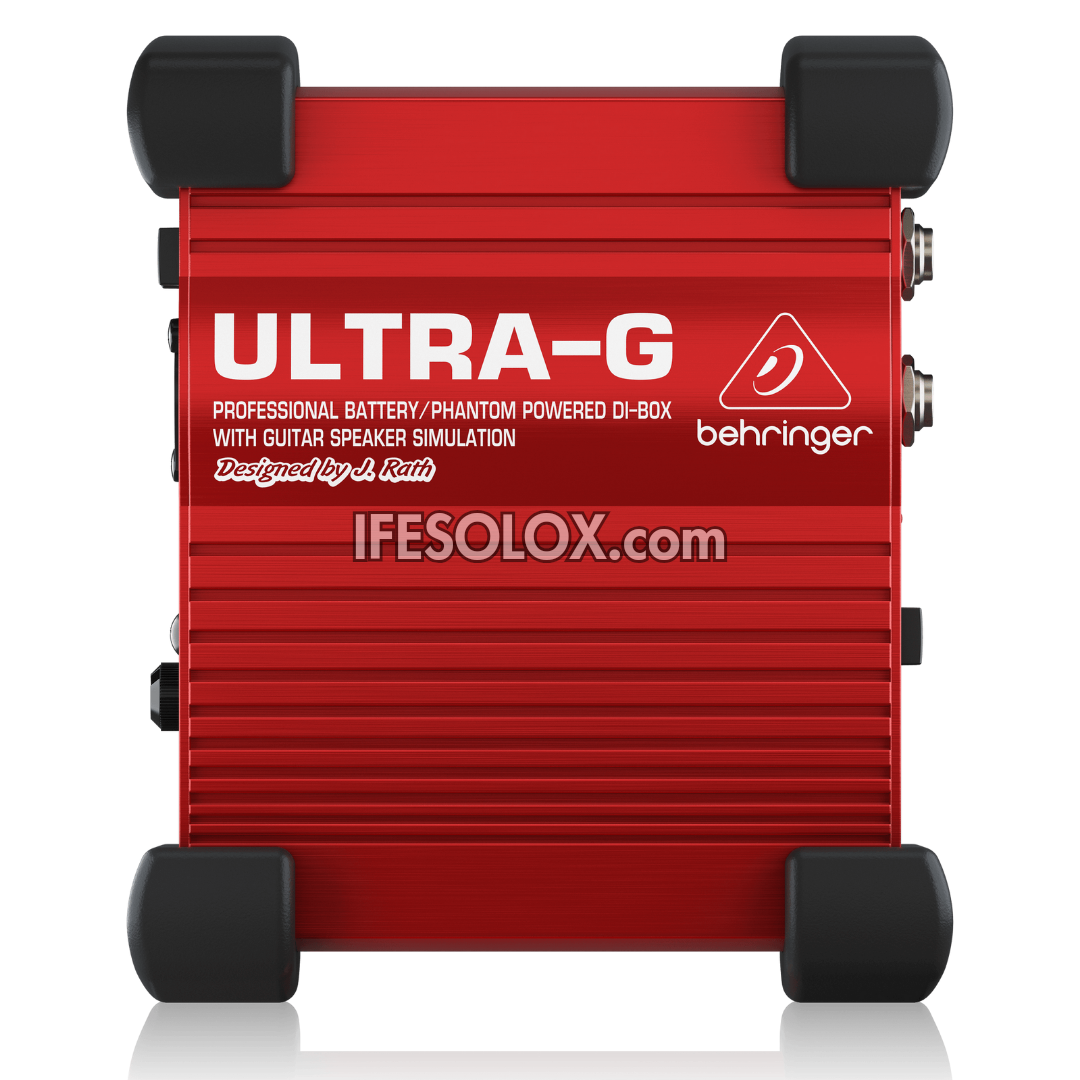 Behringer GI100 ULTRA-G Professional Battery/Phantom Powered DI Box with Guitar Speaker Emulation - Brand New