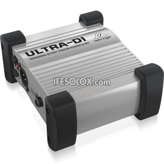 Behringer DI100 ULTRA-DI Professional Battery/Phantom Powered DI Box - Brand New