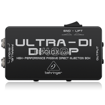 Behringer DI400P ULTRA-DI High Performance Passive DI Box - Brand New