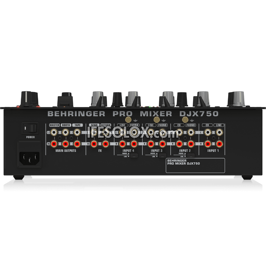 Behringer PRO MIXER DJX750 Professional 5-Channel DJ Mixer with Advanced Digital Effects and BPM Counter - Brand New