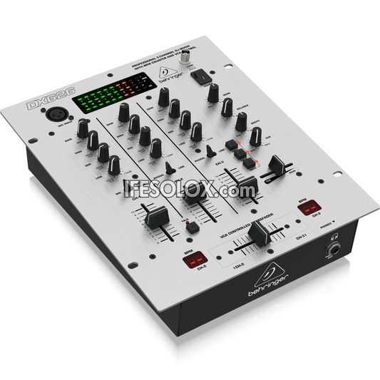 Behringer DX626 Professional 3-Channel DJ mixer with BPM Counter and VCA Control - Brand New