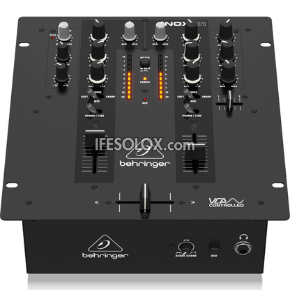 Behringer NOX101 Premium 2-Channel DJ Mixer with Full VCA-Control Behringer NOX101 Premium 2-Channel DJ Mixer with Full VCA-Control