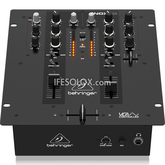 Behringer NOX101 Premium 2-Channel DJ Mixer with Full VCA-Control, Ultraglide Crossfader - Brand New