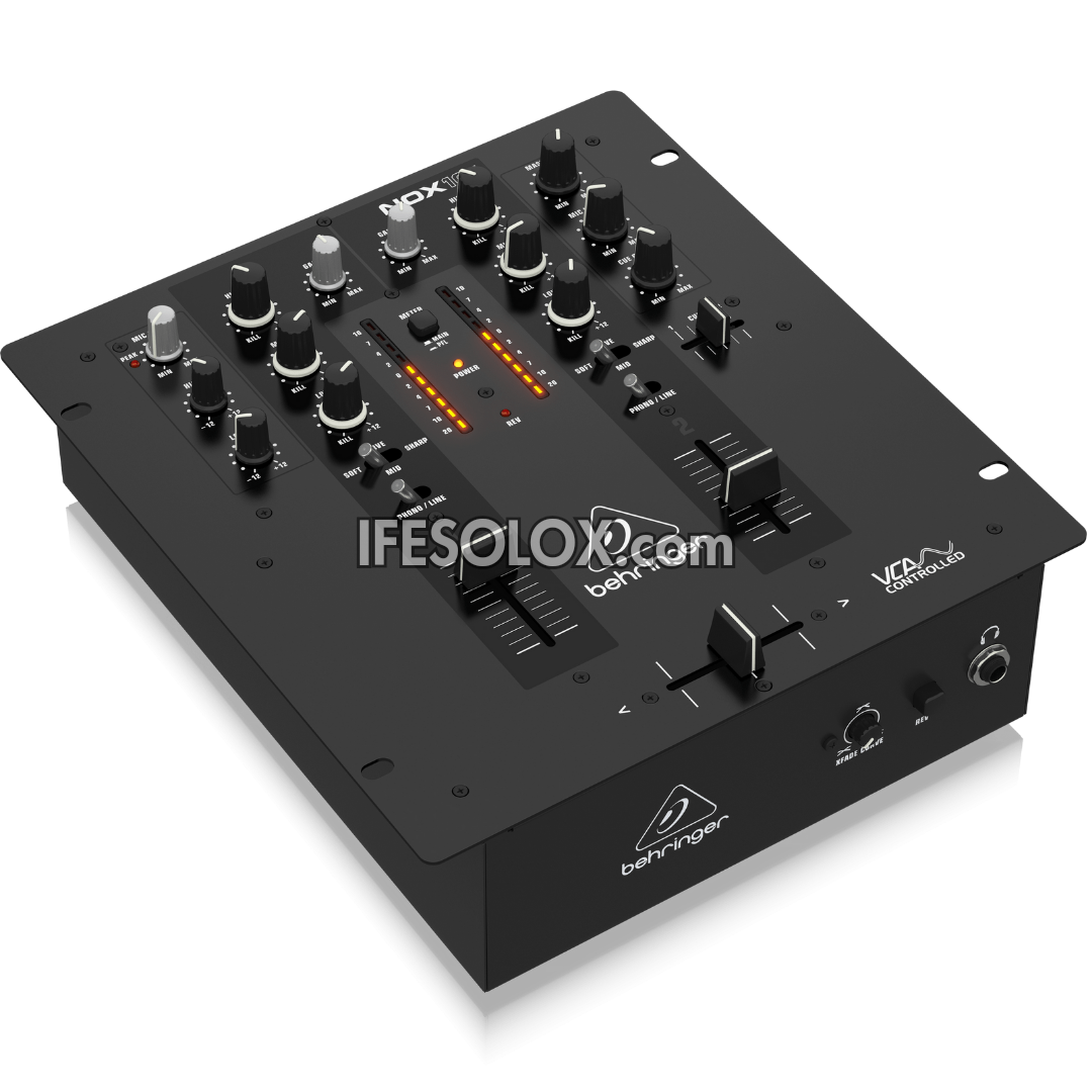 Behringer NOX101 Premium 2-Channel DJ Mixer with Full VCA-Control, Ultraglide Crossfader - Brand New