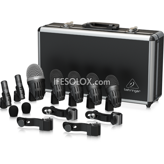 Behringer BC1500 Premium 7-Piece Drum Microphone Set for Studio and Live Applications - Brand New
