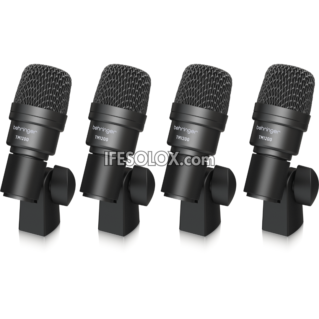 Behringer BC1200 Professional 7-Piece Drum Microphone Set for Studio and Live Applications - Brand New