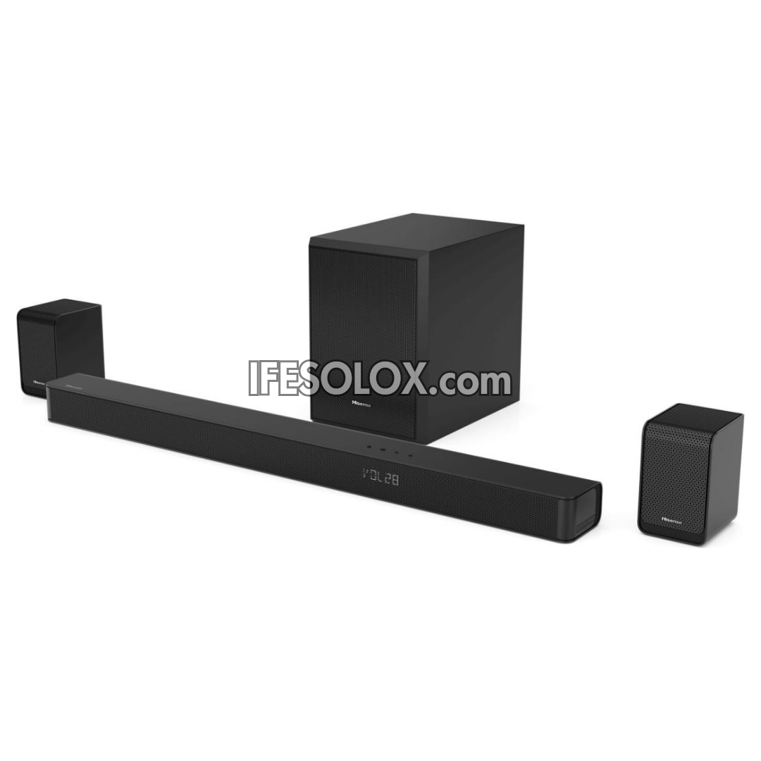 Hisense AX5100G 5.1Ch 340W Bluetooth Sound Bar with Wireless Subwoofer + Dolby Atmos - Brand New