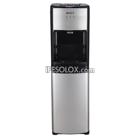 MAXI 1639S Water Dispenser with 3 Faucets and Refrigerator - Brand New