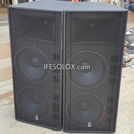 Sound Prince SP-215 Dual 15-inch Passive Full Range Loudspeakers