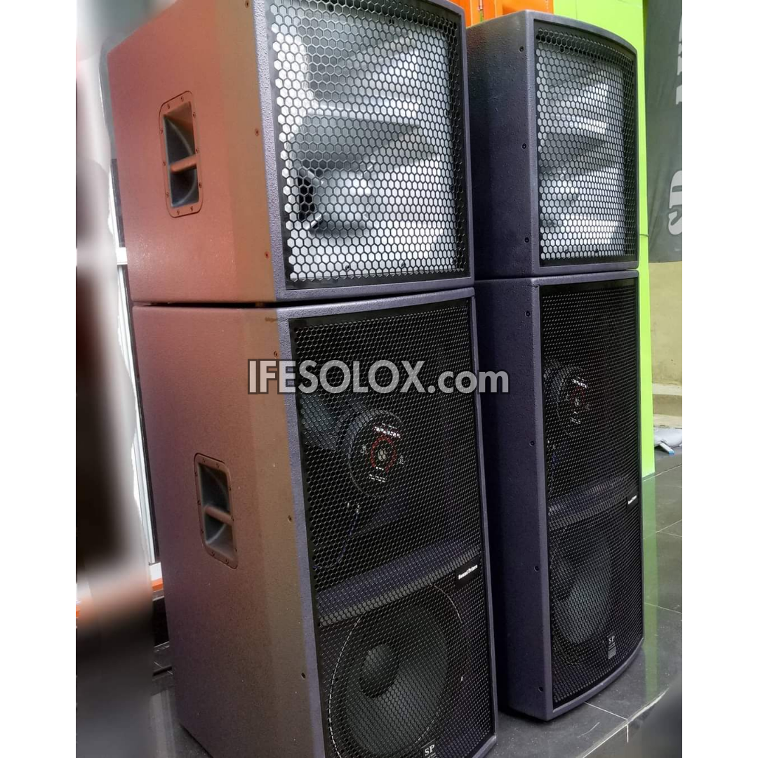 Sound Prince SP-314 4-Way Dual 15-inch Passive Full Range Loudspeakers 