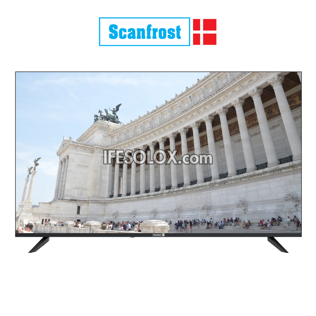 ScanFrost 55 inch SFLED55AN Andromeda Series Smart 4K UHD Frameless Google TV + 1 Year Warranty - Brand New