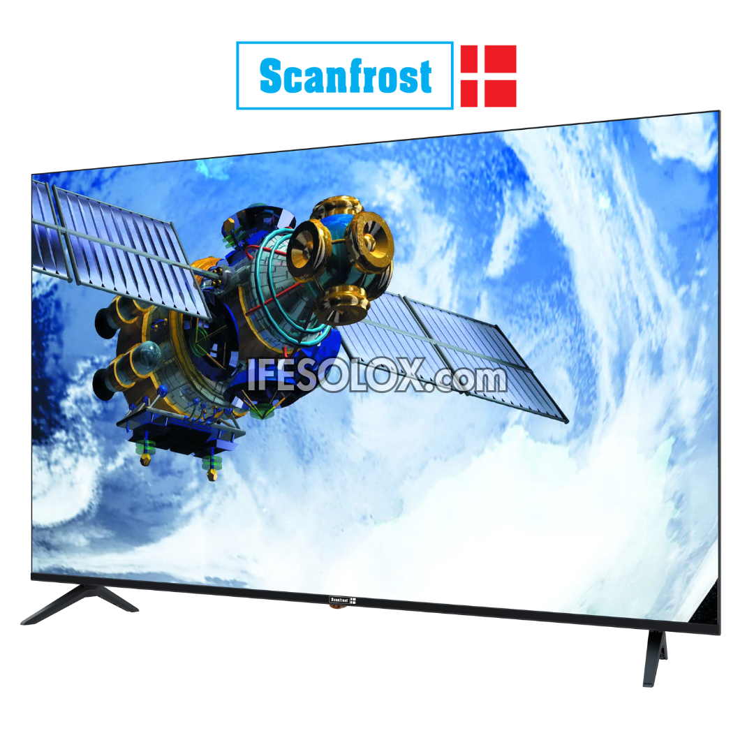 ScanFrost 65 inch SFLED65AN Andromeda Series Smart 4K UHD Frameless Google TV + 1 Year Warranty - Brand New