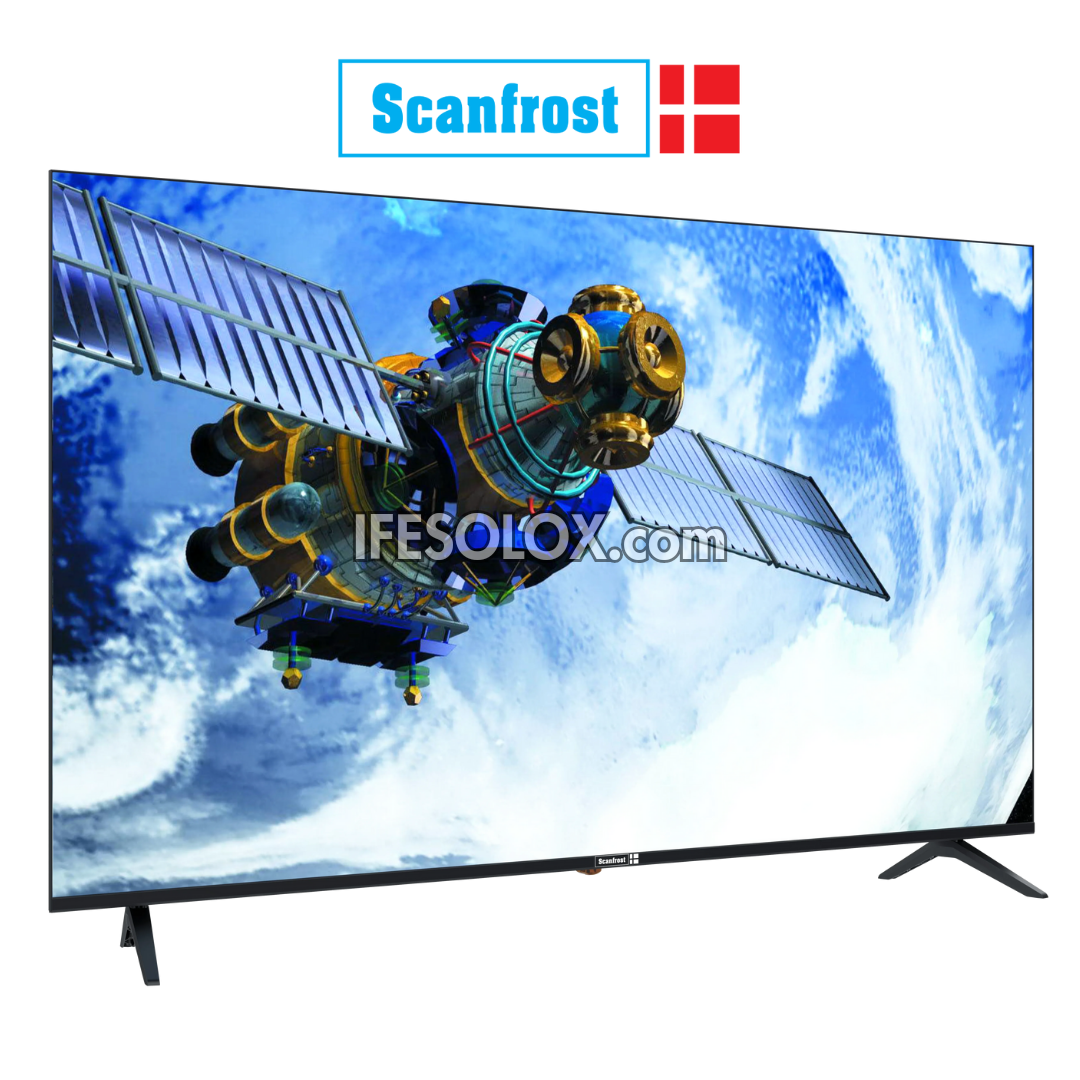 ScanFrost 65 inch SFLED65AN Andromeda Series Smart 4K UHD Frameless Google TV + 1 Year Warranty - Brand New